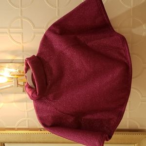 Purple sparkle cape like top. New with out tag.